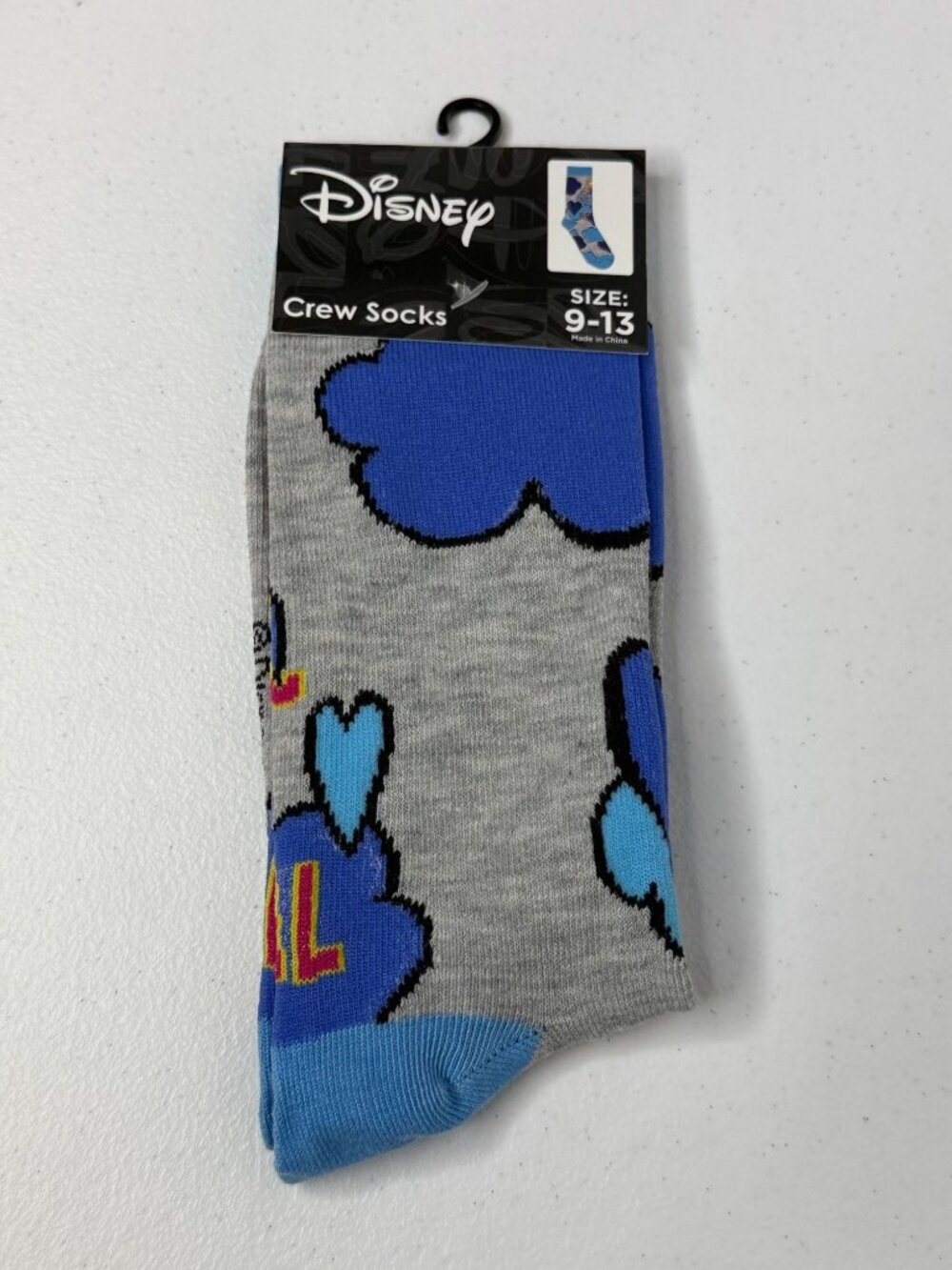 Disney Lizzie McGuire Never Be Normal Crew Socks 9-13 Y2K New